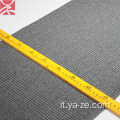 Tessuto in flanella a quadri grigio chiaro per camicia